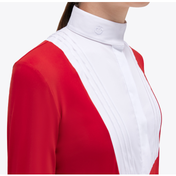 Camicia da bambina a maniche lunghe CAVALLERIA TOSCANA