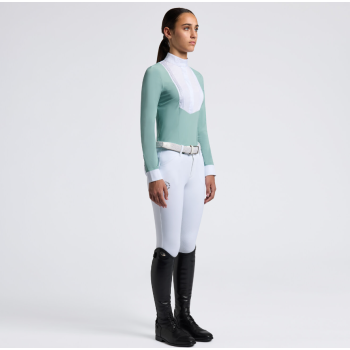 Camicia da bambina a maniche lunghe CAVALLERIA TOSCANA