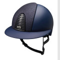 Casco Equitazione Cromo 2.0 / Matt Blu / Star Blu / Visiera Polo Large