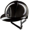 Casco Equitazione Cromo 2.0 / Shine Nero / Visiera Polo Large