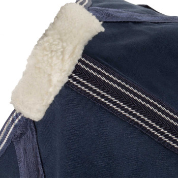 COPERTA COTONE FODERATA LANA MODELLO MALMO
