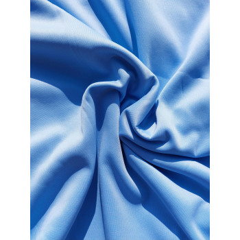 Cuffietta Azzurro cielo liscio DHN