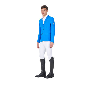 Giacca uomo da concorso tre bottoni Equestro X FISE