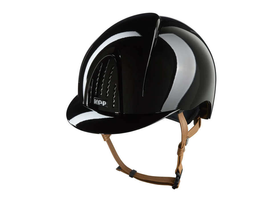 KEP Smart Nova Metal Nero Lucido con Cinturino Beige