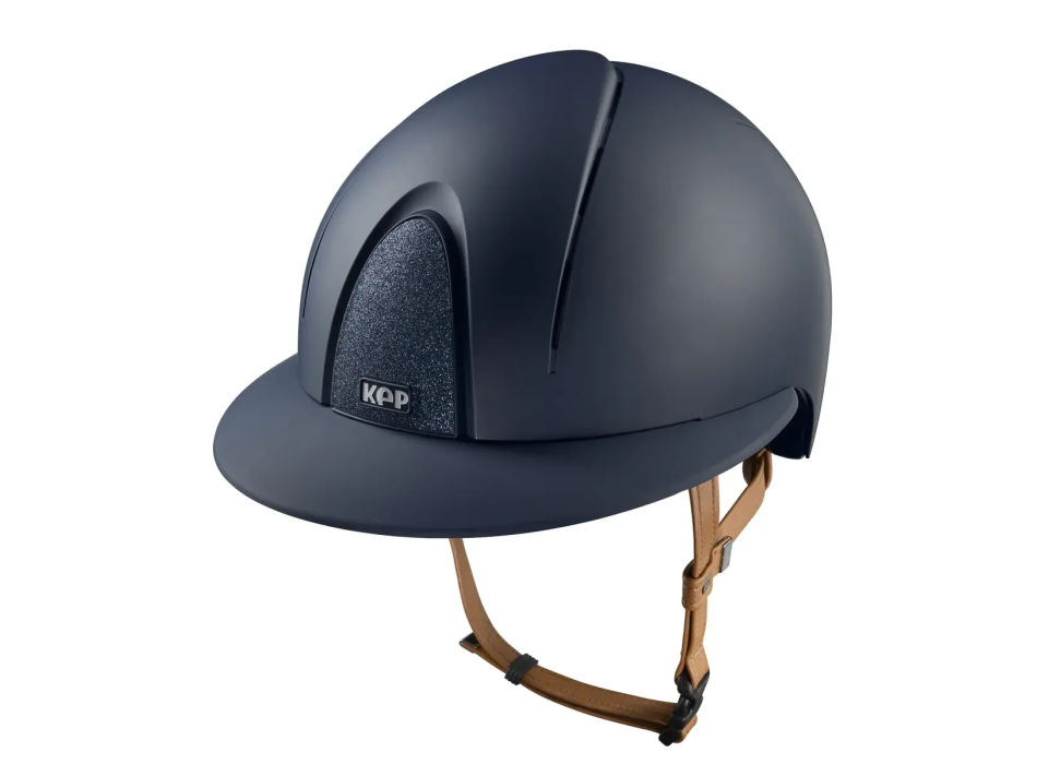 KEP Smart Nova Textile Blu Star con Visiera Polo e cinturino Beige