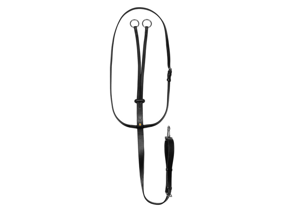 MARTINGALA A COLLIER CON CUCITURE ARGENTO