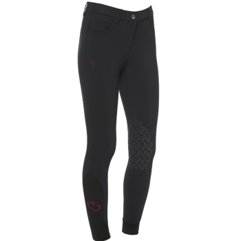 Pantaloni bambina Jumping Grip al ginocchio CAVALLERIA TOSCANA