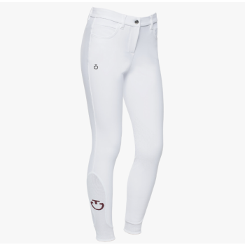 Pantaloni bambina Jumping Grip al ginocchio CAVALLERIA TOSCANA