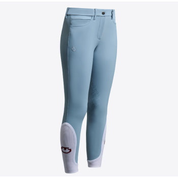 Pantaloni bambina Jumping Grip al ginocchio CAVALLERIA TOSCANA