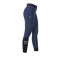 Pantaloni donna grip ginocchio Equestro X FISE