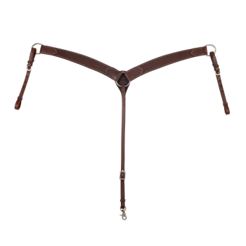 PETTORALE WESTERN IN CUOIO POOL'S