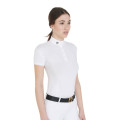 POLO DONNA DA CONCORSO SLIM FIT COLLETTO COREANO