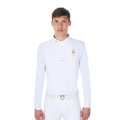 Polo uomo da concorso manica lunga Equestro X FISE
