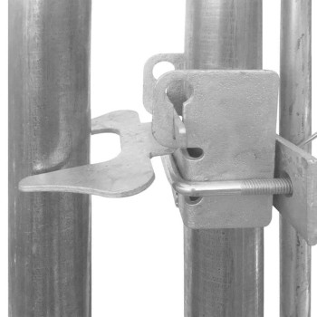 Recinzione per cani da esterno con tetto 