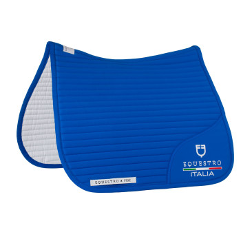 Sottosella dressage con logo ricamato Equestro X FISE