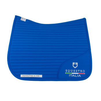 Sottosella dressage con logo ricamato Equestro X FISE