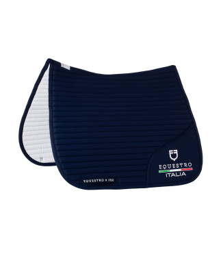 Sottosella dressage con logo ricamato Equestro X FISE