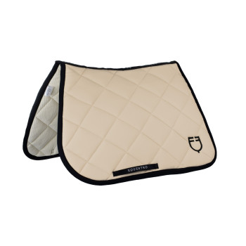 Sottosella salto con logo ricamato black line edition EQUESTRO