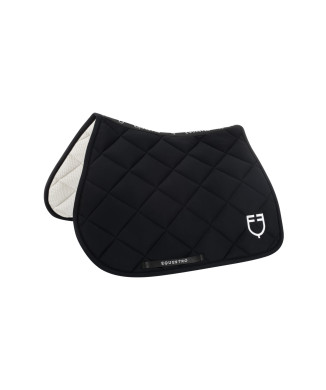 Sottosella salto con logo ricamato black line edition EQUESTRO