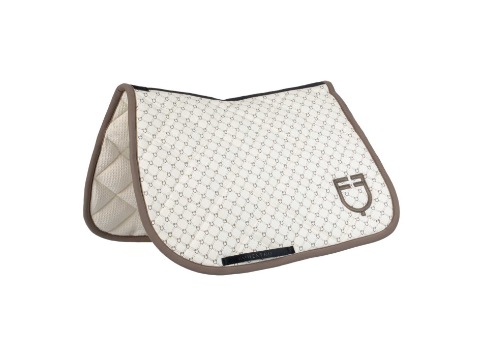 Sottosella salto con stampa monogram EQUESTRO